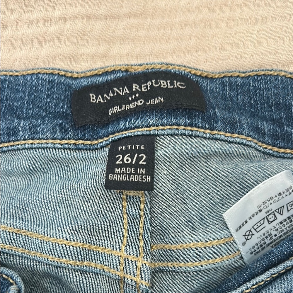 Banana Republic Women's Straight Leg Jeans - Medium Blue - Picture 3 of 8